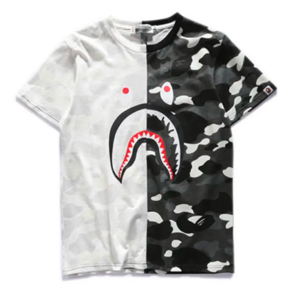 Bape Shark T Shirt Men Women