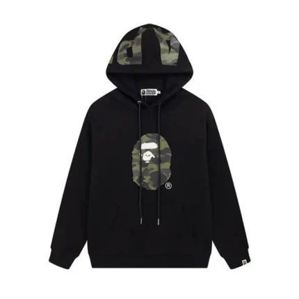 Bape Shark Printed A Bathing Ape Hoodie