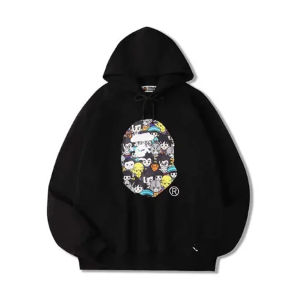 Bape Shark Printed A Bathing Ape Hoodie