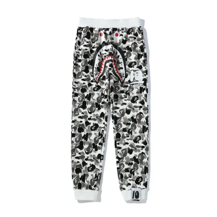 Camo Bape Shark Track Pants