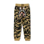 Camouflage Khaki Bape Shark Cargo Pants