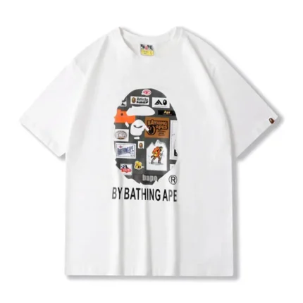 Crew Neck A Bathing Ape T shirt